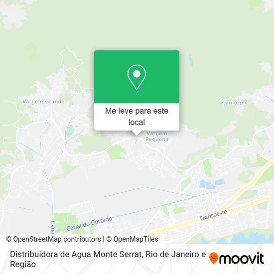Distribuidora de Agua Monte Serrat mapa