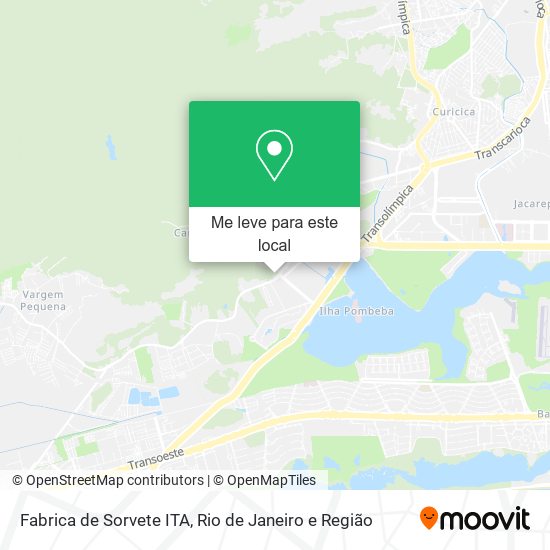 Fabrica de Sorvete ITA mapa