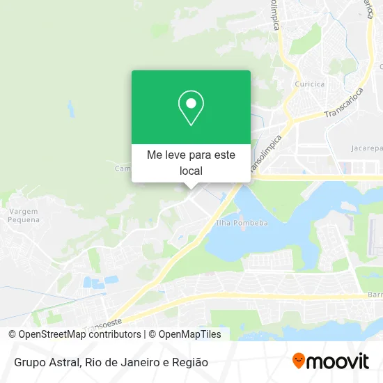 Grupo Astral mapa