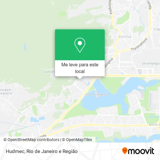 Hudmec mapa