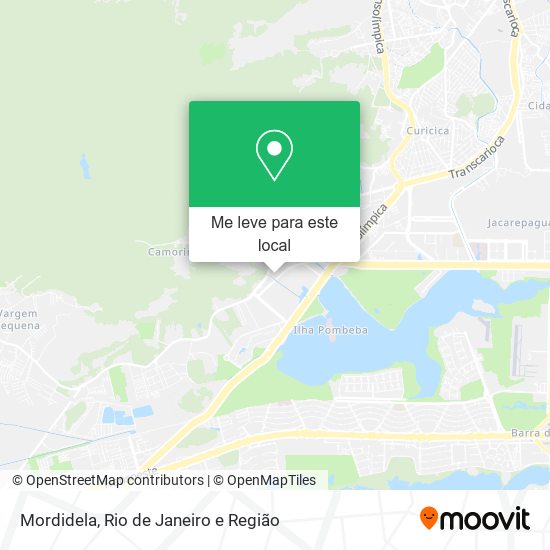 Mordidela mapa