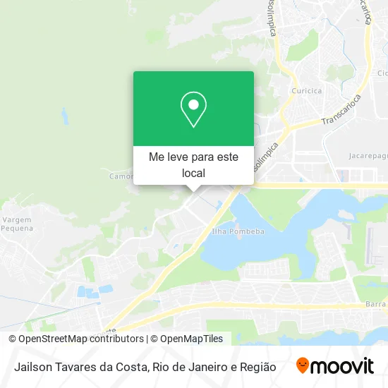 Jailson Tavares da Costa mapa