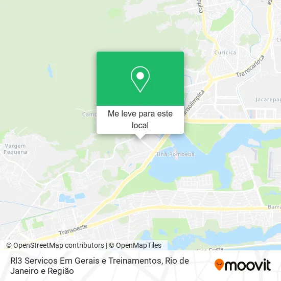 Rl3 Servicos Em Gerais e Treinamentos mapa