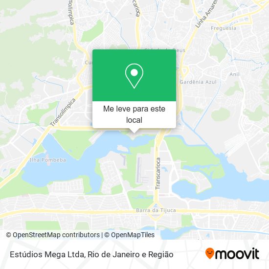 Estúdios Mega Ltda mapa