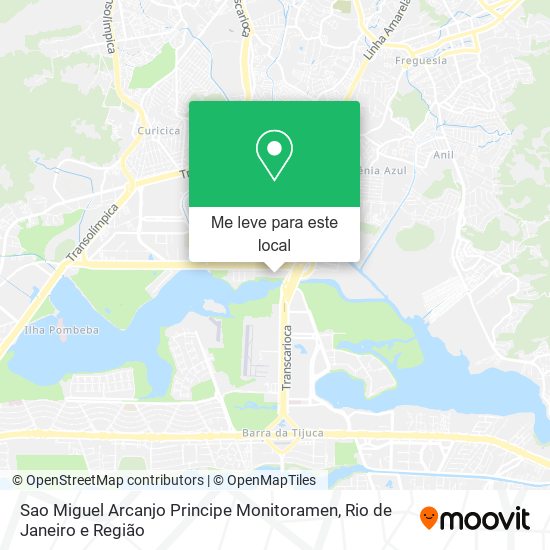 Sao Miguel Arcanjo Principe Monitoramen mapa