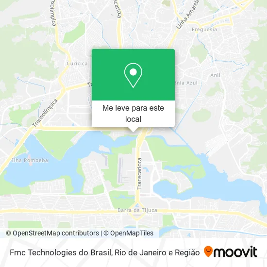 Fmc Technologies do Brasil mapa