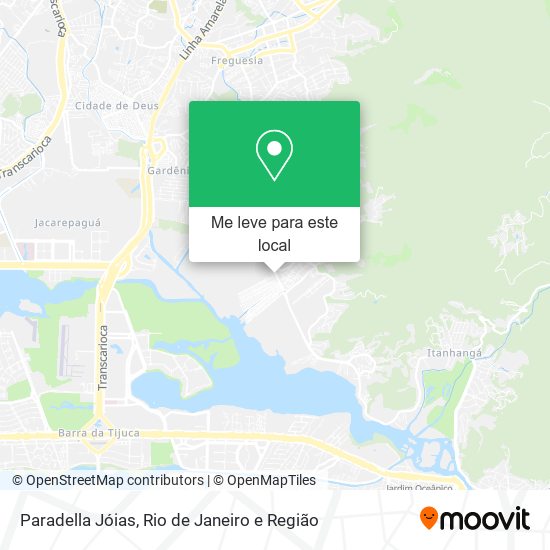 Paradella Jóias mapa