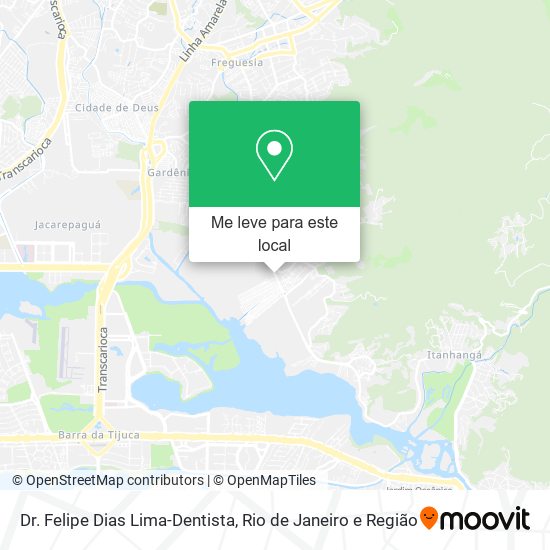 Dr. Felipe Dias Lima-Dentista mapa