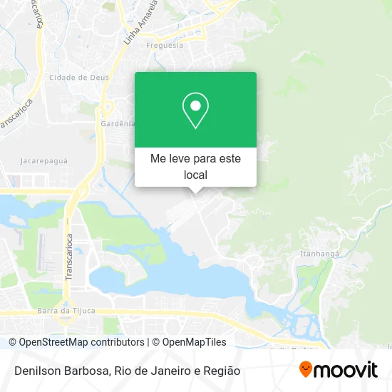 Denilson Barbosa mapa