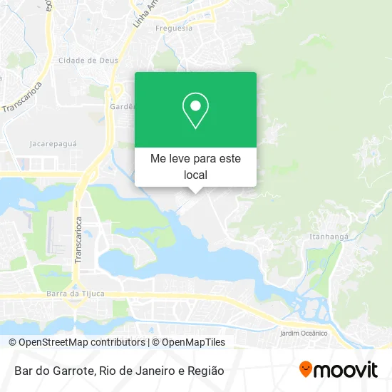 Bar do Garrote mapa