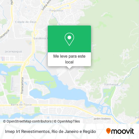 Imep Irt Revestimentos mapa