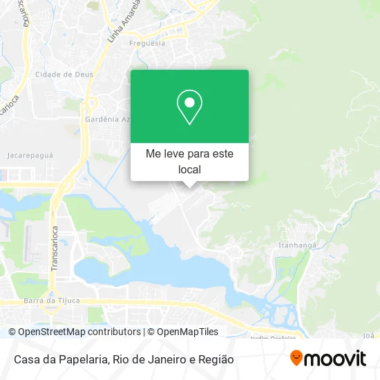 Casa da Papelaria mapa