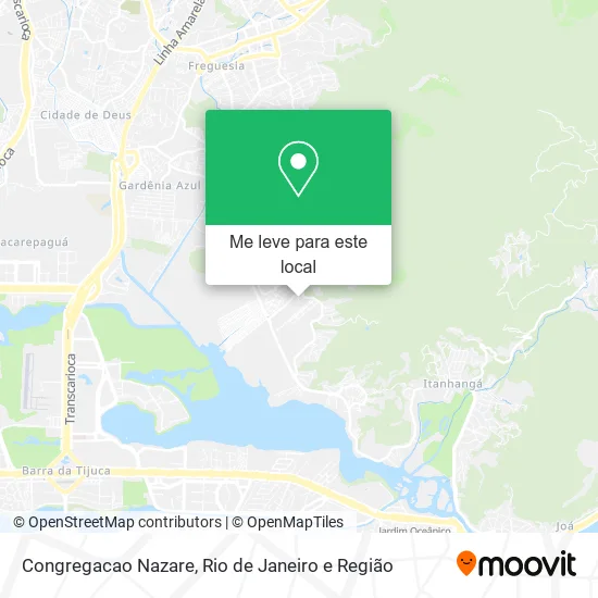 Congregacao Nazare mapa