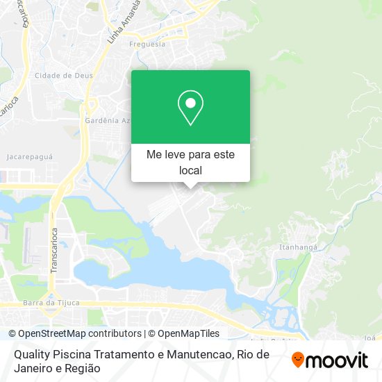 Quality Piscina Tratamento e Manutencao mapa