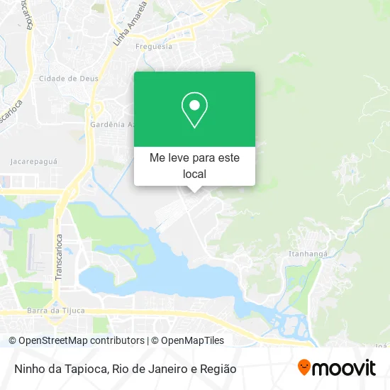 Ninho da Tapioca mapa