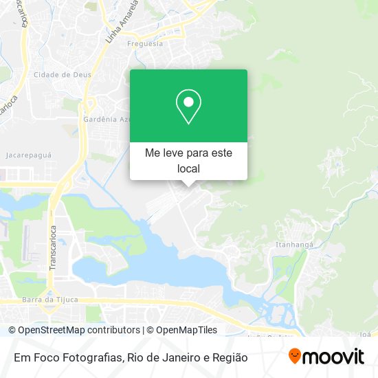 Em Foco Fotografias mapa