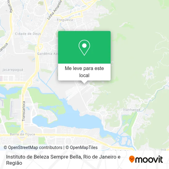 Instituto de Beleza Sempre Bella mapa