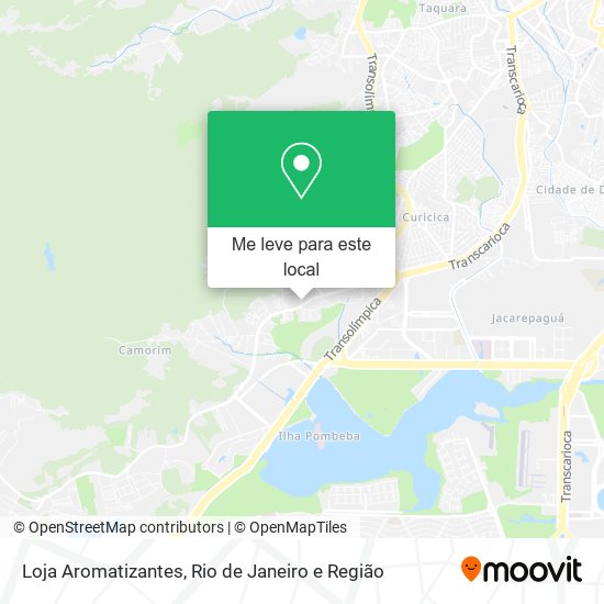 Loja Aromatizantes mapa