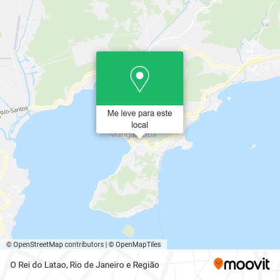 O Rei do Latao mapa