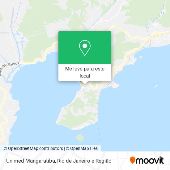 Unimed Mangaratiba mapa