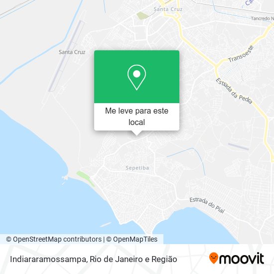 Indiararamossampa mapa