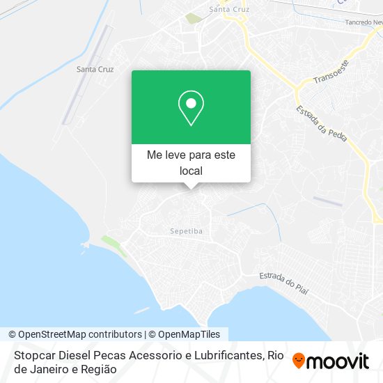 Stopcar Diesel Pecas Acessorio e Lubrificantes mapa