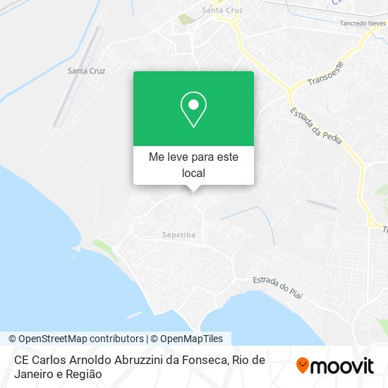 CE Carlos Arnoldo Abruzzini da Fonseca mapa