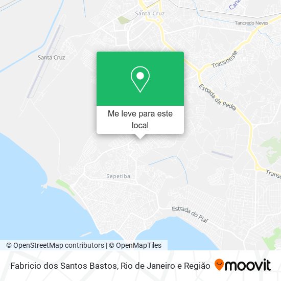 Fabricio dos Santos Bastos mapa