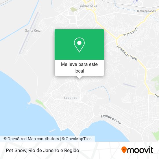 Pet Show mapa