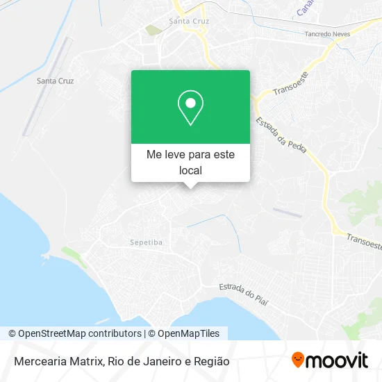 Mercearia Matrix mapa