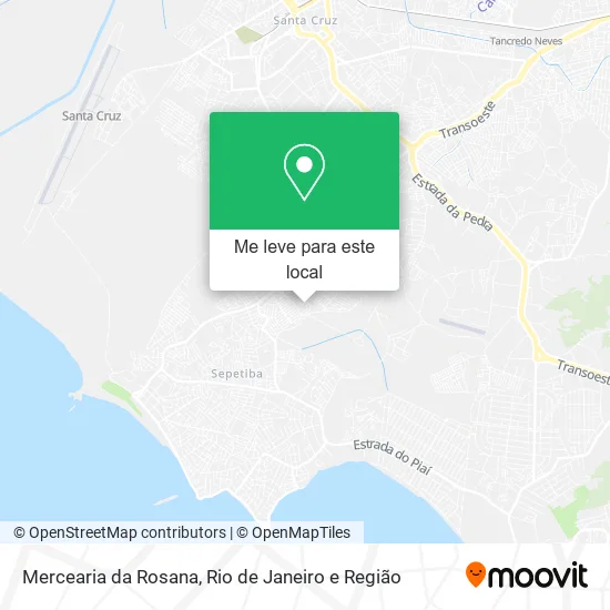 Mercearia da Rosana mapa
