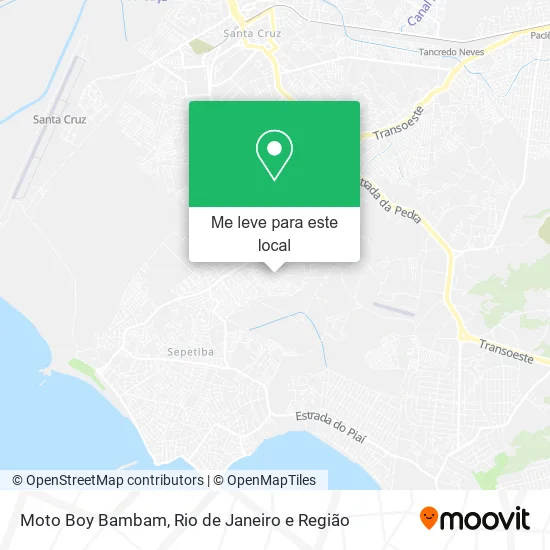 Moto Boy Bambam mapa