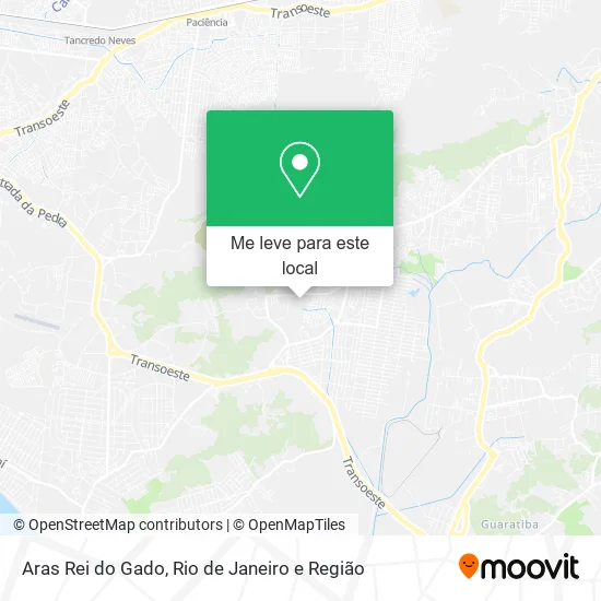 Aras Rei do Gado mapa