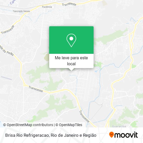 Brisa Rio Refrigeracao mapa