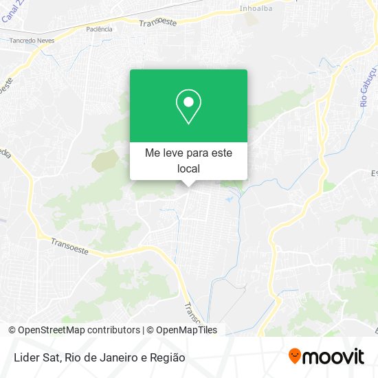 Lider Sat mapa
