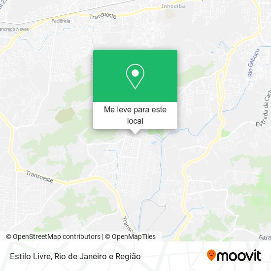 Estilo Livre mapa