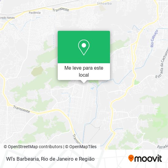 Wl's Barbearia mapa