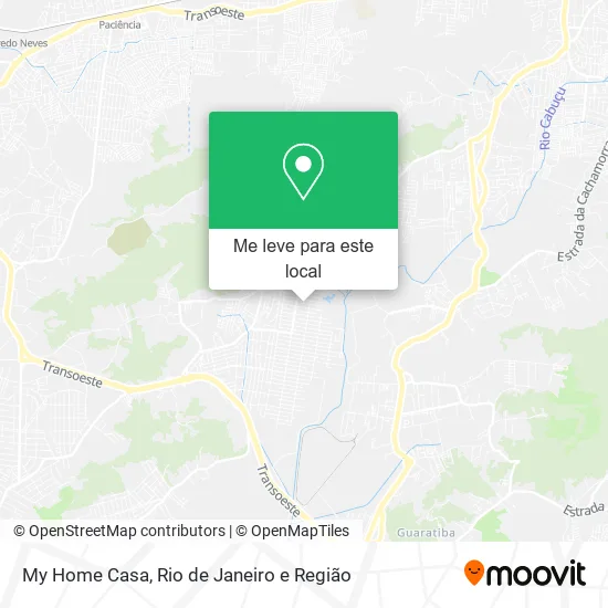 My Home Casa mapa