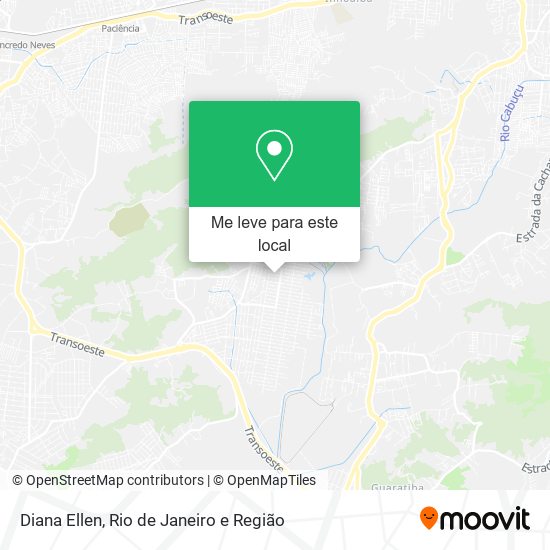 Diana Ellen mapa