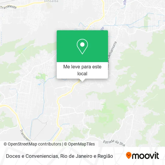 Doces e Conveniencias mapa
