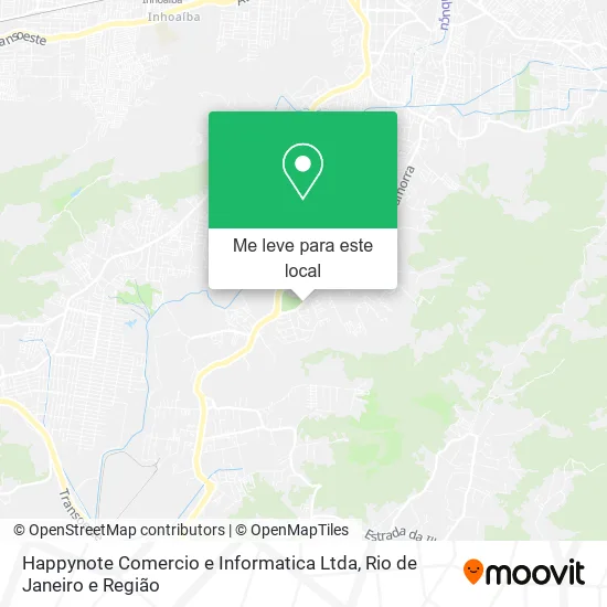 Happynote Comercio e Informatica Ltda mapa