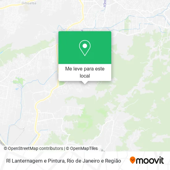 Rl Lanternagem e Pintura mapa