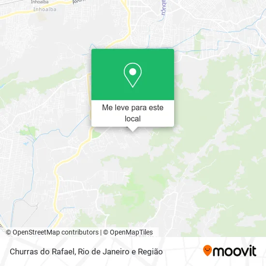 Churras do Rafael mapa
