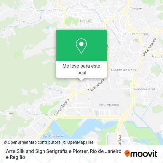 Arte Silk and Sign Serigrafia e Plotter mapa