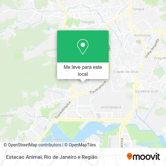 Estacao Animal mapa