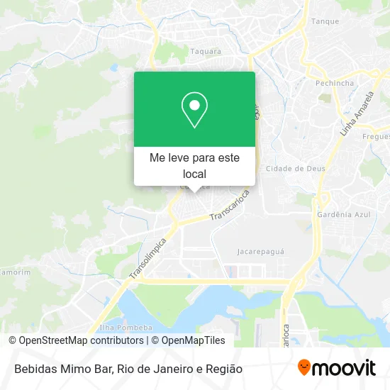 Bebidas Mimo Bar mapa