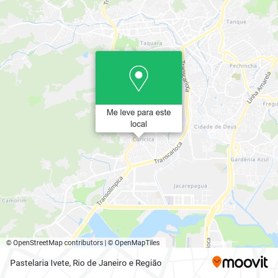 Pastelaria Ivete mapa