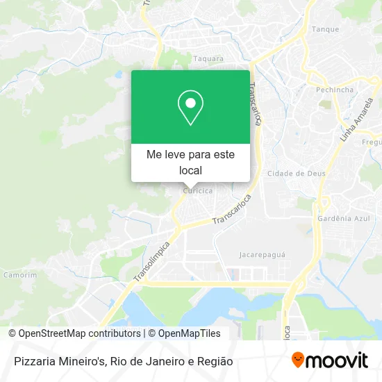 Pizzaria Mineiro's mapa