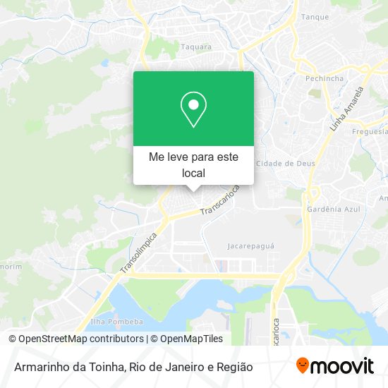Armarinho da Toinha mapa