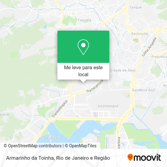 Armarinho da Toinha mapa